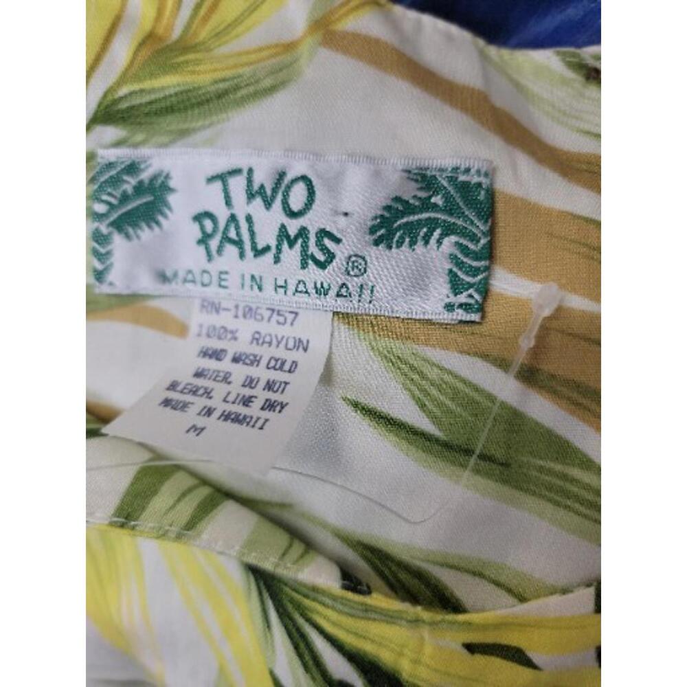 Two Palms Hibiscus Print Hawaiian Women's Sleeveless Dress Size M NEW #C - Picture 10 of 13